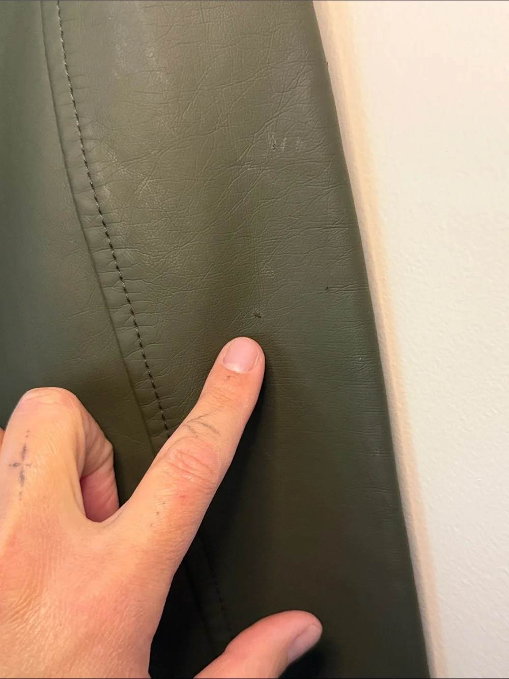 Levi's Women's Olive Green Hooded Rain Jacket - Picture 11 of 13
